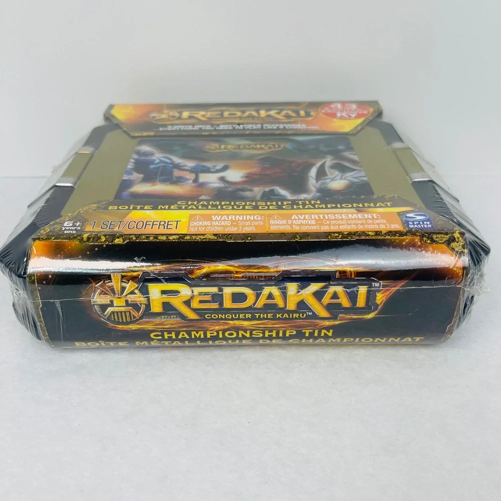 Redakai Conquer the Kairu Championship Tin Spin Master 2011 Sealed 43 X-Drives